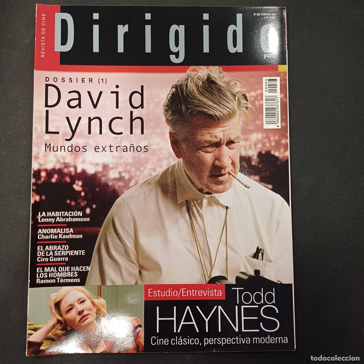 Cine: REVISTA DE CINE/DIRIGIDO POR/N&ordm; 463 DAVID LYNCH I.