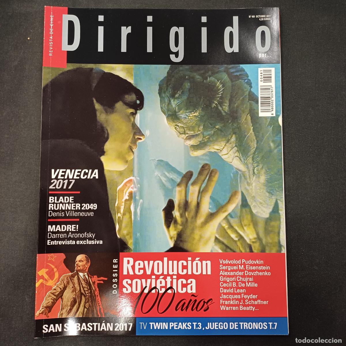 Cine: REVISTA DE CINE/DIRIGIDO POR/N&ordm; 481 REVOLUCION SOVIETICA 100 A&Ntilde;OS.