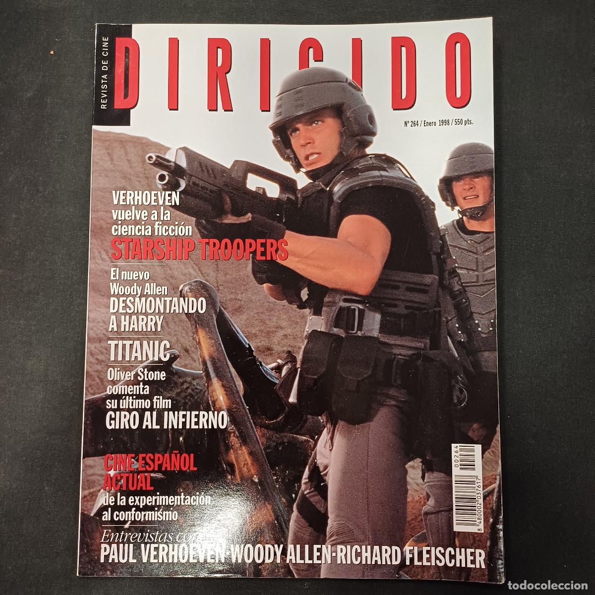 Cine: REVISTA DE CINE/DIRIGIDO POR/N&ordm; 264 STARSHIP TROOPERS-CINE ESPA&Ntilde;OL ACTUAL.
