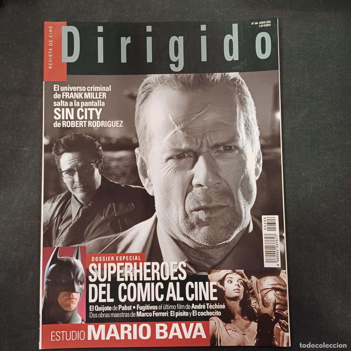 Cine: REVISTA DE CINE/DIRIGIDO POR/N&ordm; 346 MARIO BAVA/SUPERHEROES DEL COMIC AL CINE.