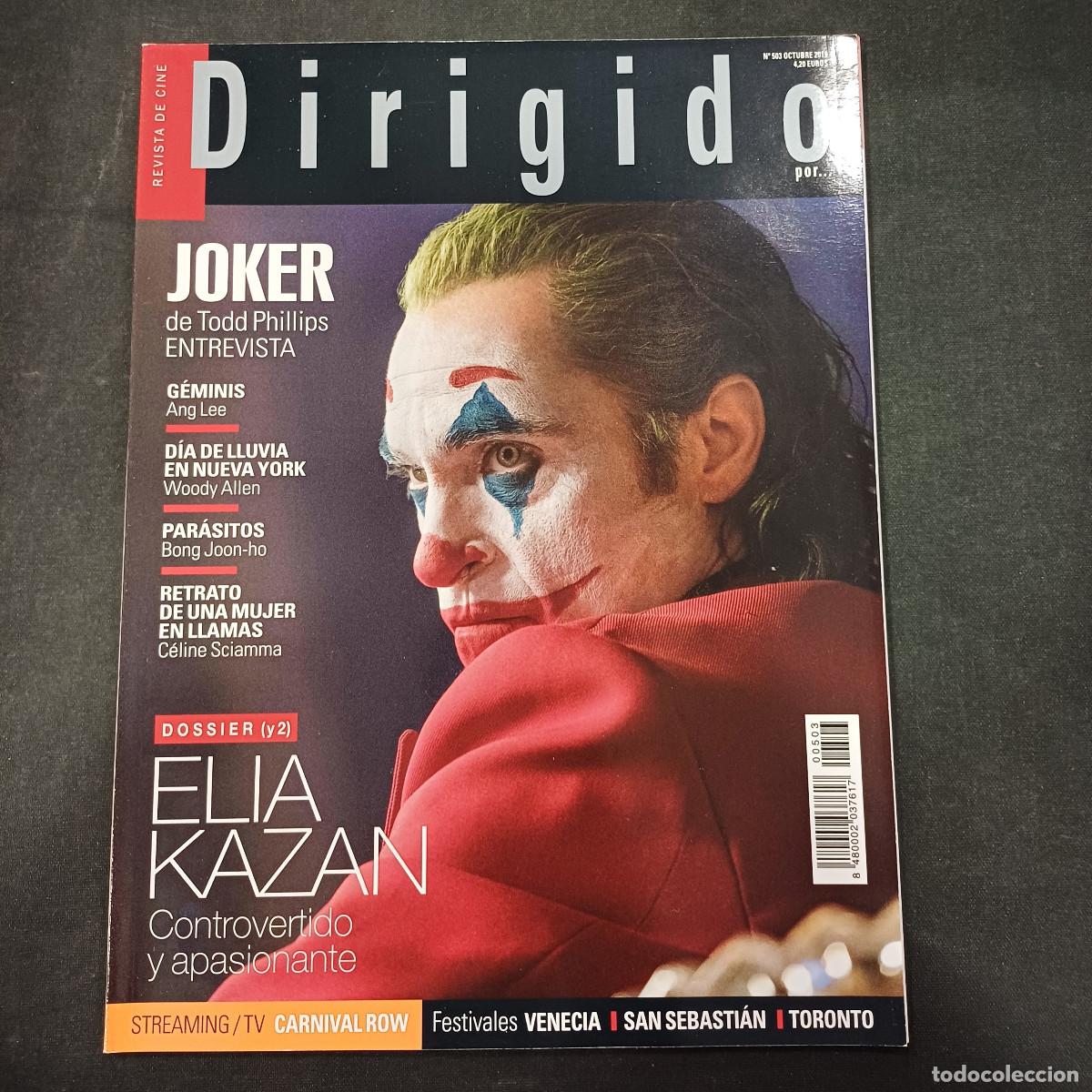 Cine: REVISTA DE CINE/DIRIGIDO POR/N&ordm; 503 ELIA KAZAN II/JOKER.