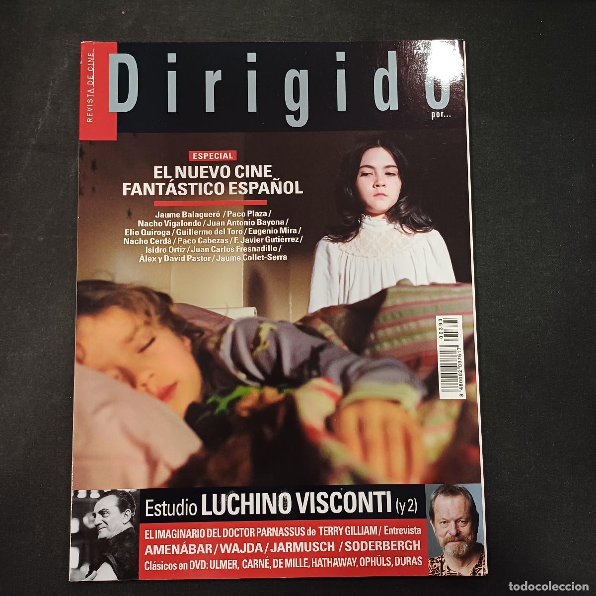 Cine: REVISTA DE CINE/DIRIGIDO POR/N&ordm; 393 LUCHINO VISCONTI II/NUEVO CINE FANTASTICO ESPA&Ntilde;OL.