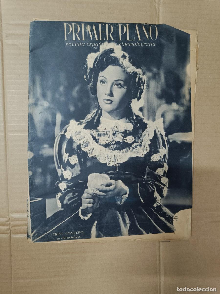 Cine: ANTIGUA REVISTA DE CINE DE 1943, PRIMER PLANO. SAENZ DE HEREDIA, MANOLO MORAN -P4