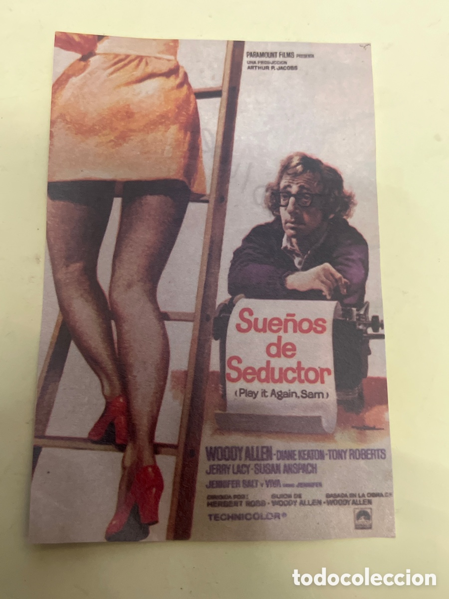 Cine: T1/F2/X53 - FOLLETO DE CINE - SUE&Ntilde;OS DE SEDUCTOR