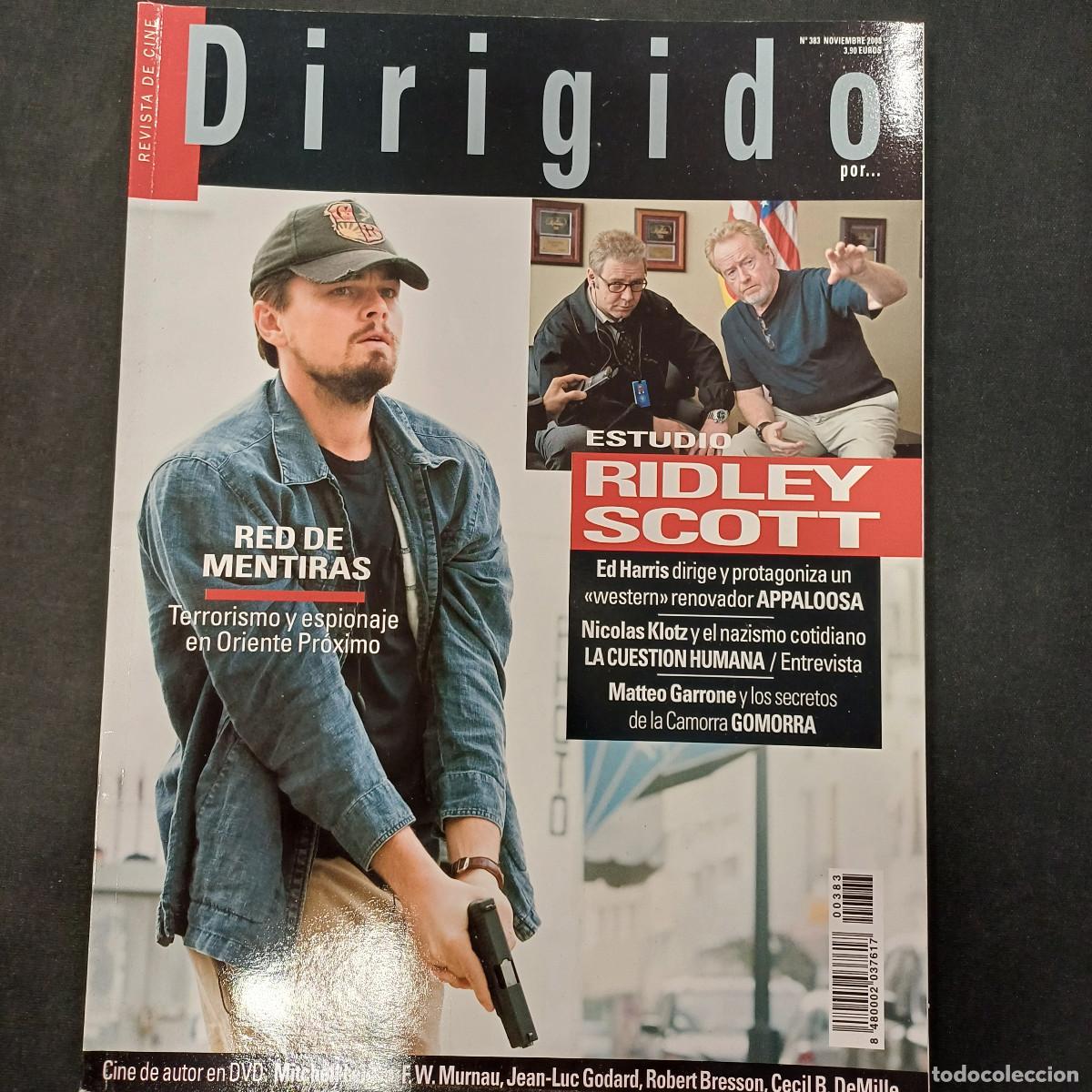 Cine: REVISTA DE CINE/DIRIGIDO POR/N&ordm; 383 RIDLEY SCOTT.