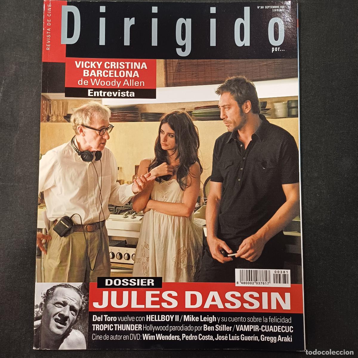 Cine: REVISTA DE CINE/DIRIGIDO POR/N&ordm; 381 JULES DASSIN.