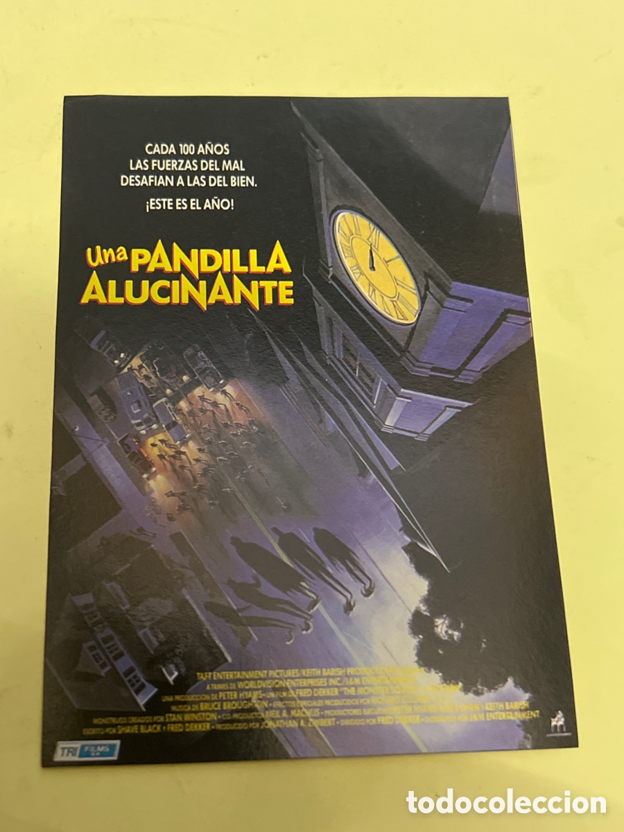 Cine: T1/F2/X62. - FOLLETO DE CINE - UNA APANDILLA ALUCINANTE