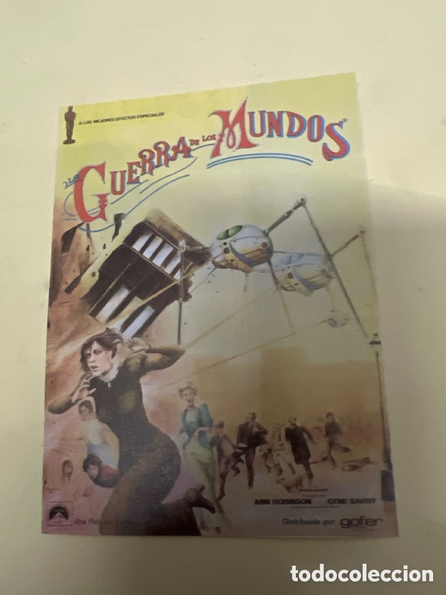 Cine: T1/F2/X63. - FOLLETO DE CINE - LA GUERRA DE LOS MUNDOS