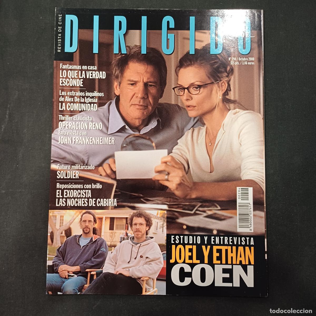 Cine: REVISTA DE CINE/DIRIGIDO POR/N&ordm; 294 JOEL Y ETHAN COHEN.