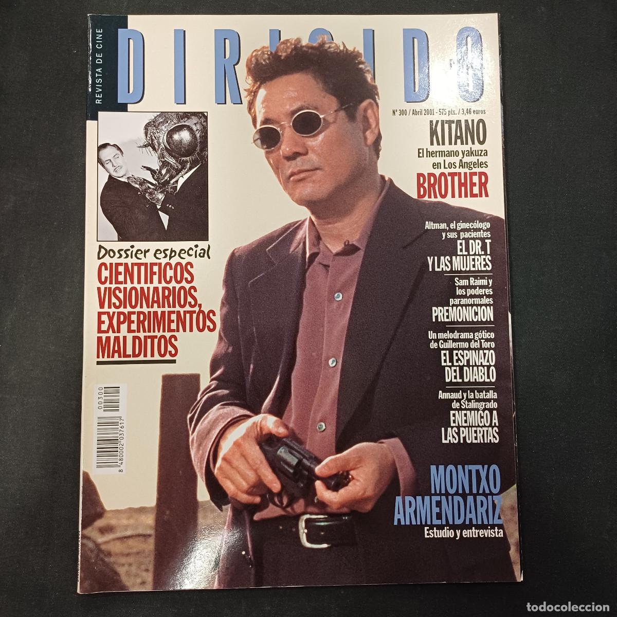 Cine: REVISTA DE CINE/DIRIGIDO POR/N&ordm; 300 CIENTIFICOS VISIONARIOS,EXPERIMENTOS MALDITOS.