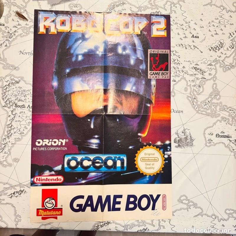 Cine: P&oacute;ster Robocop 2 Game Boy Orion Ocean