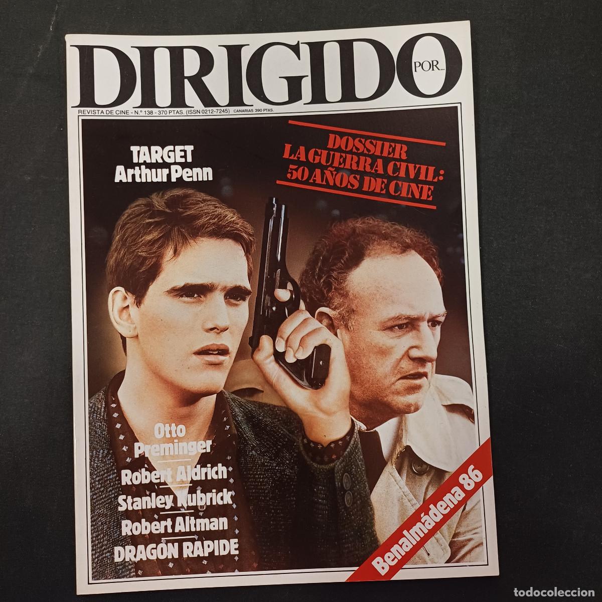Cine: REVISTA DE CINE/DIRIGIDO POR/N&ordm; 138 DOSSIER LA GUERRA CIVIL.50 A&Ntilde;OS DE CINE.