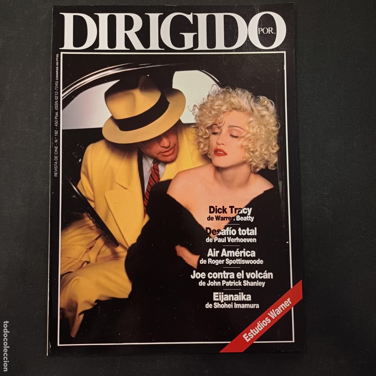 Cin&eacute;ma: REVISTA DE CINE/DIRIGIDO POR/N&ordm; 182 ESTUDIOS WARNER.