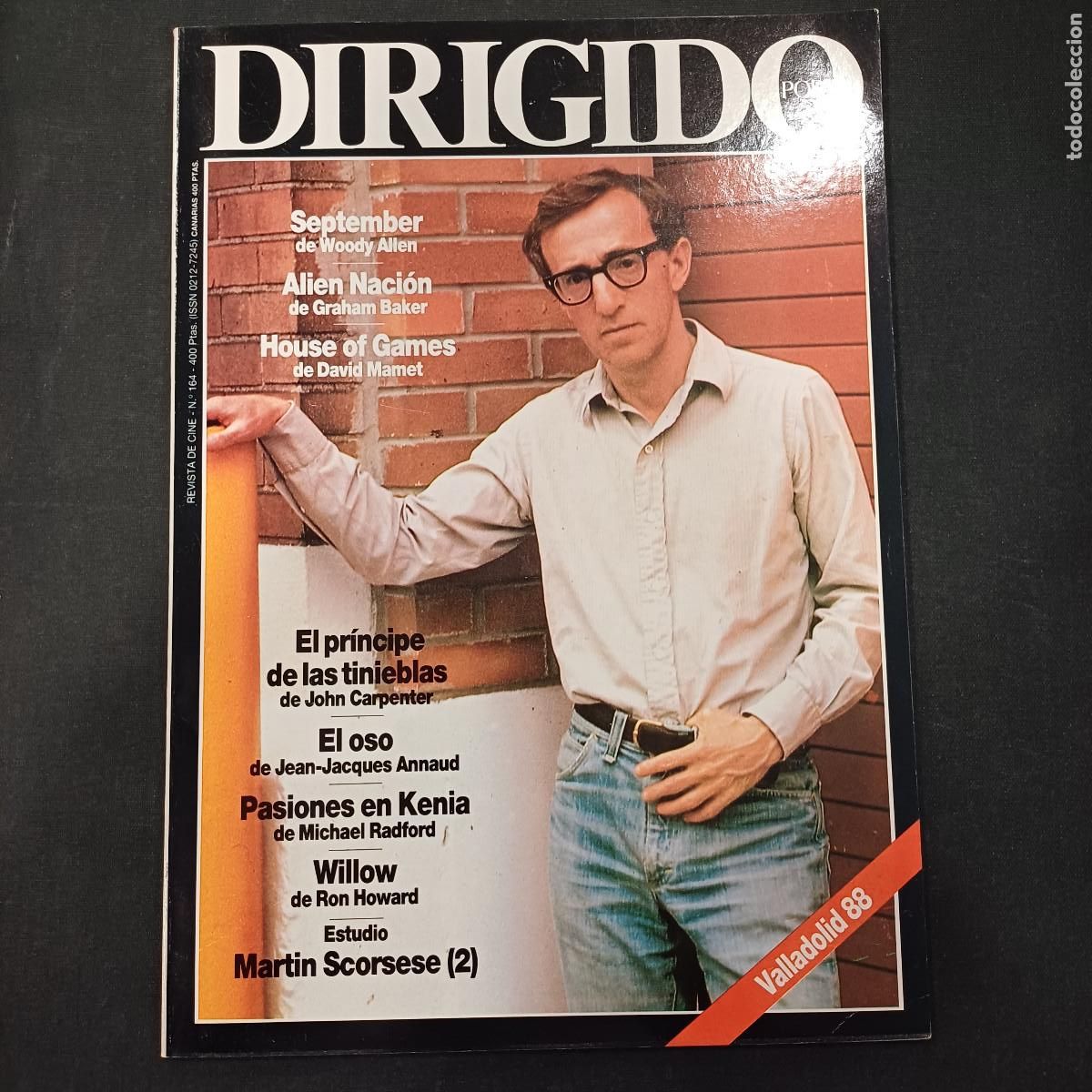 Cin&eacute;ma: REVISTA DE CINE/DIRIGIDO POR/N&ordm; 164 VALLADOLID 88.