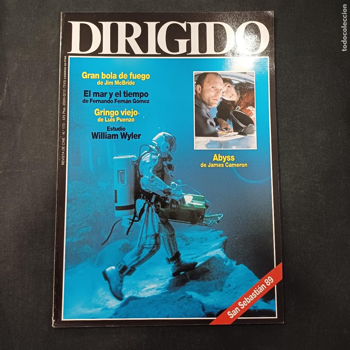 Cine: REVISTA DE CINE/DIRIGIDO POR/N&ordm; 173 SAN SEBASTIAN 89.