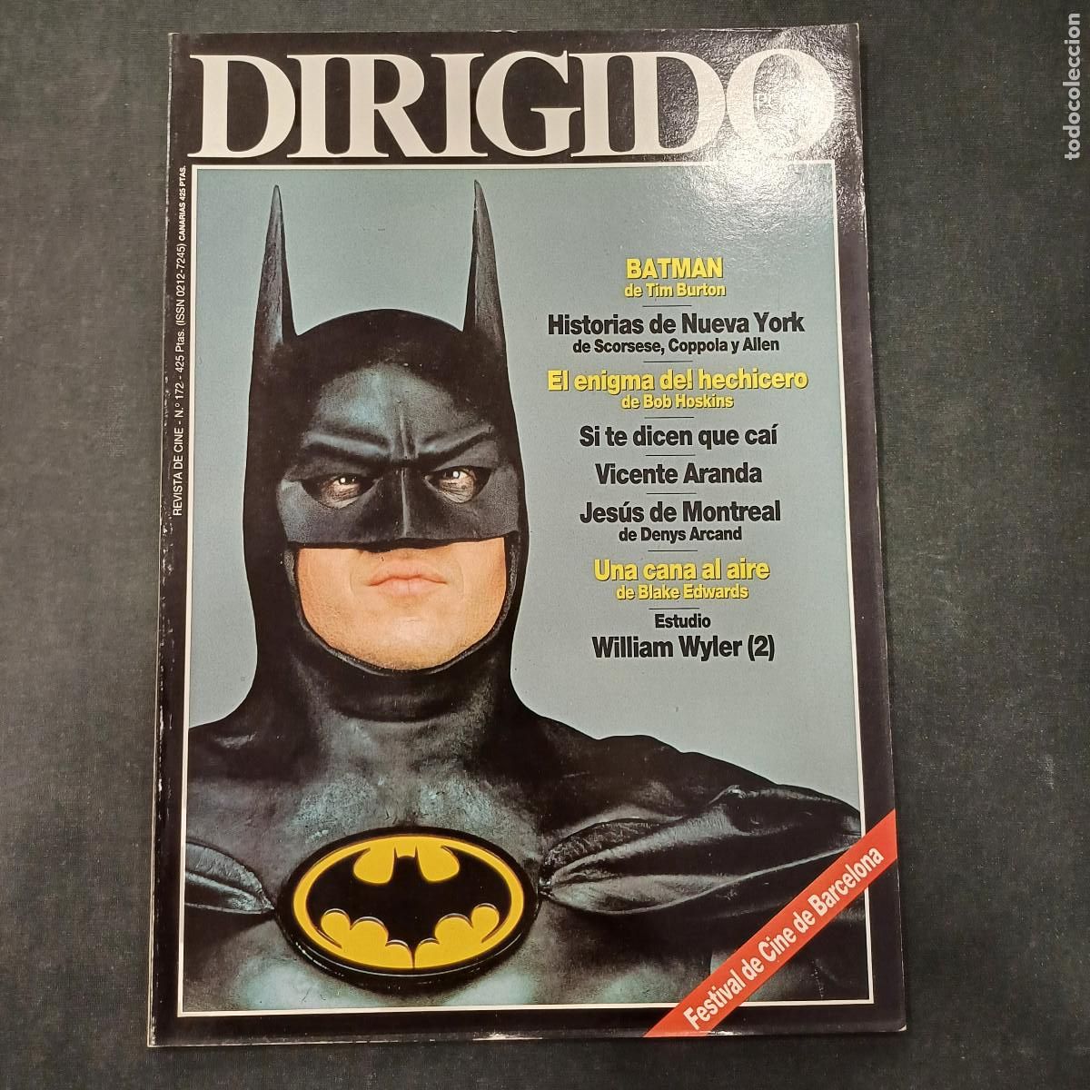 Cine: REVISTA DE CINE/DIRIGIDO POR/N&ordm; 172 FESTIVAL DE CINE DE BARCELONA/BATMAN.
