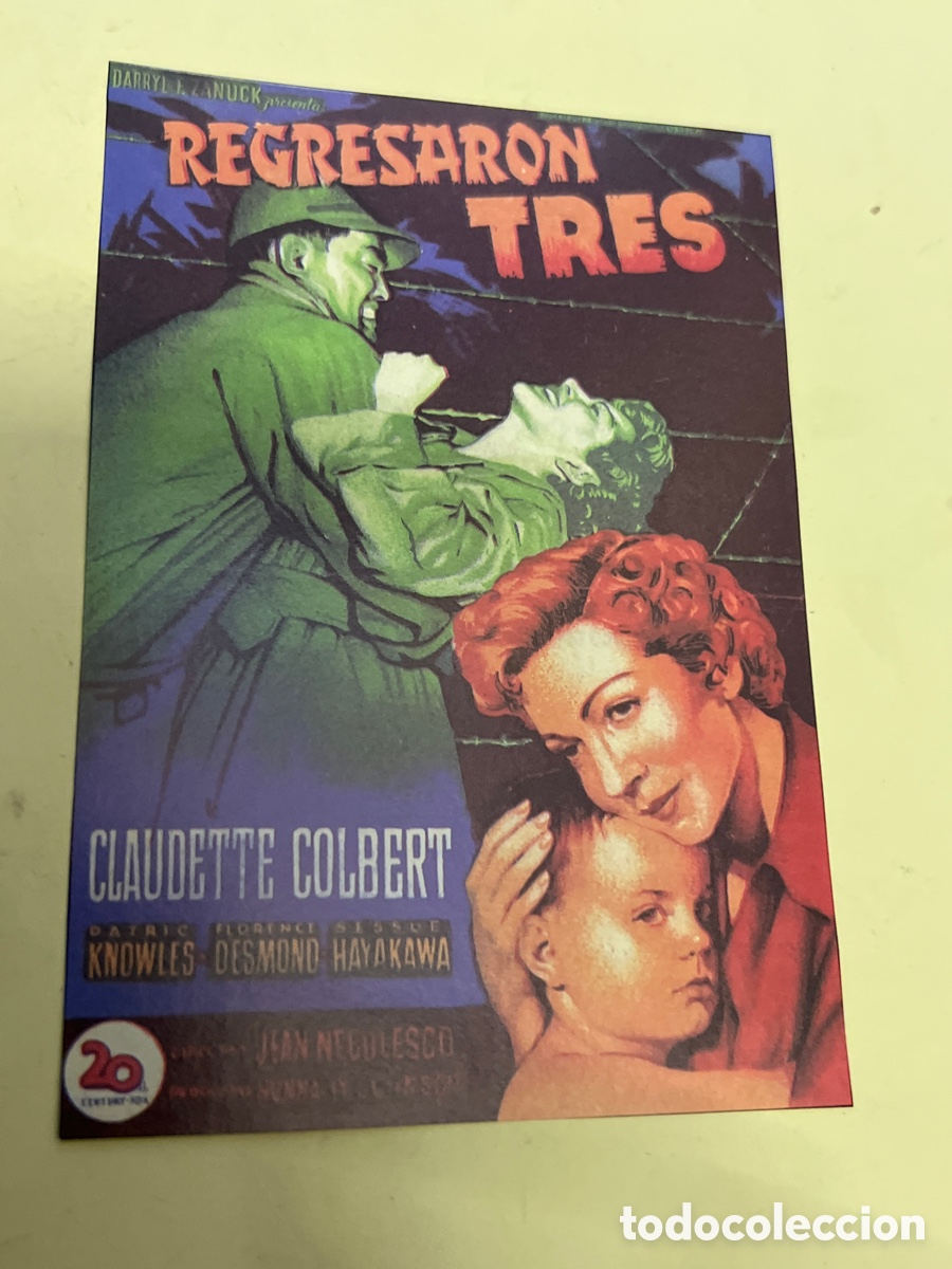 Cine: T1/F2/72. FOLLETO DE CINE - REGRESARON TRES