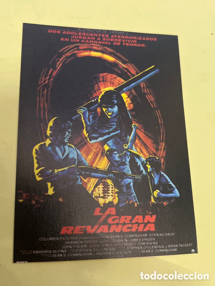 Cine: T1/F2/76. FOLLETO DE CINE - LA GRAN REVANCHA