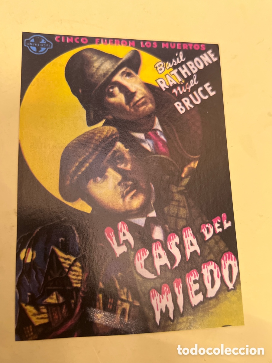 Cine: T1/F2/78. FOLLETO DE CINE - LA CASA DEL MIEDO