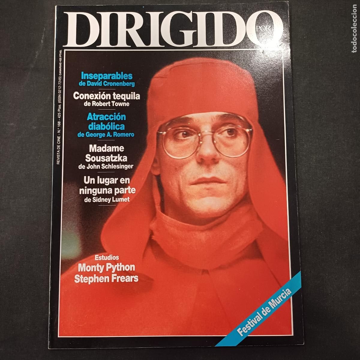 Cine: REVISTA DE CINE/DIRIGIDO POR/N&ordm; 168 FESTIVAL DE MURCIA.