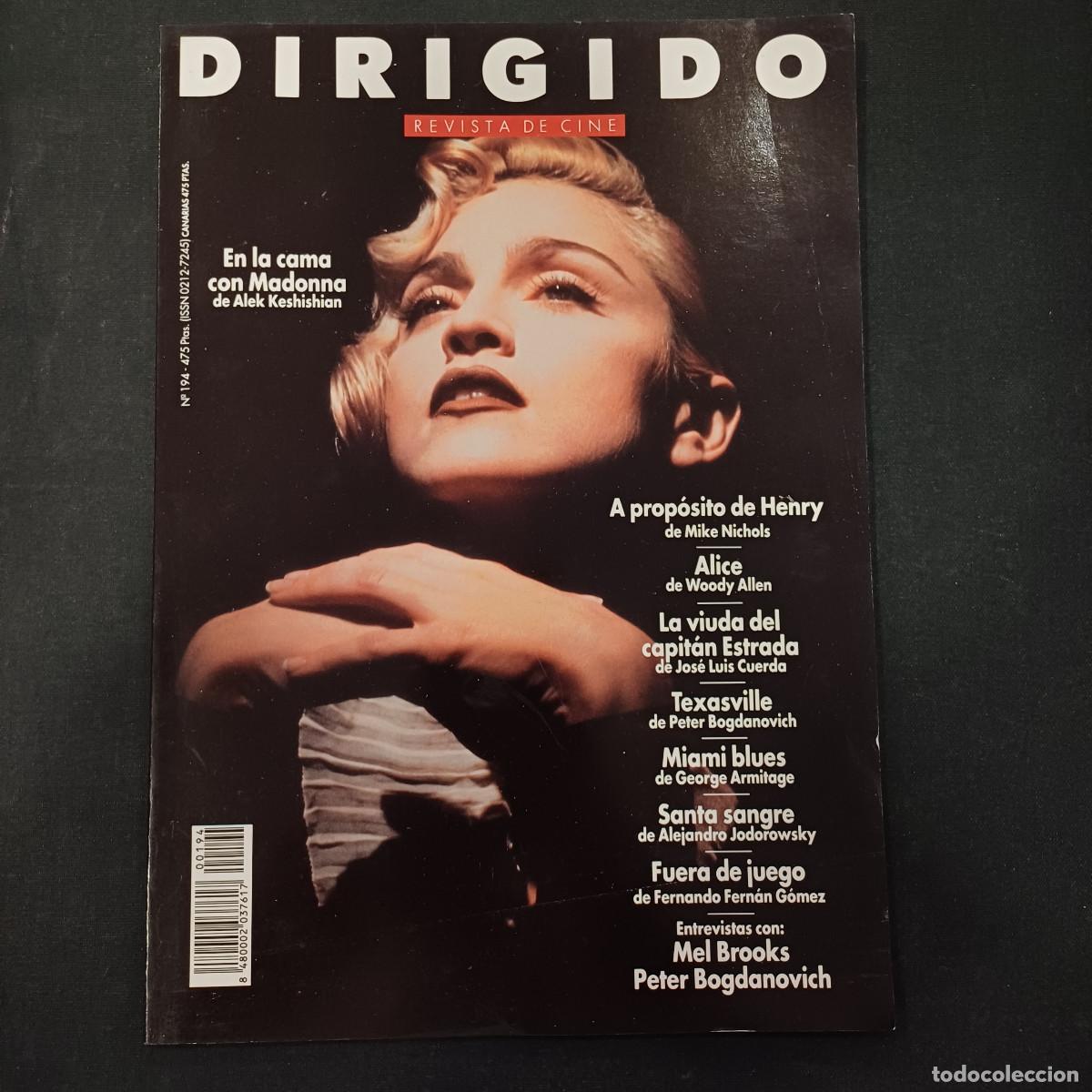 Cine: REVISTA DE CINE/DIRIGIDO POR/N&ordm; 194 EN LA CAMA CON MADONNA.