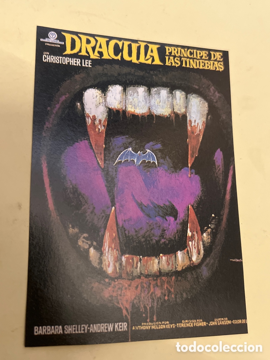 Cine: T1/F2/81. FOLLETO DE CINE - DR&Aacute;CULA - PR&Iacute;NCIPE DE LAS TINIEBLAS