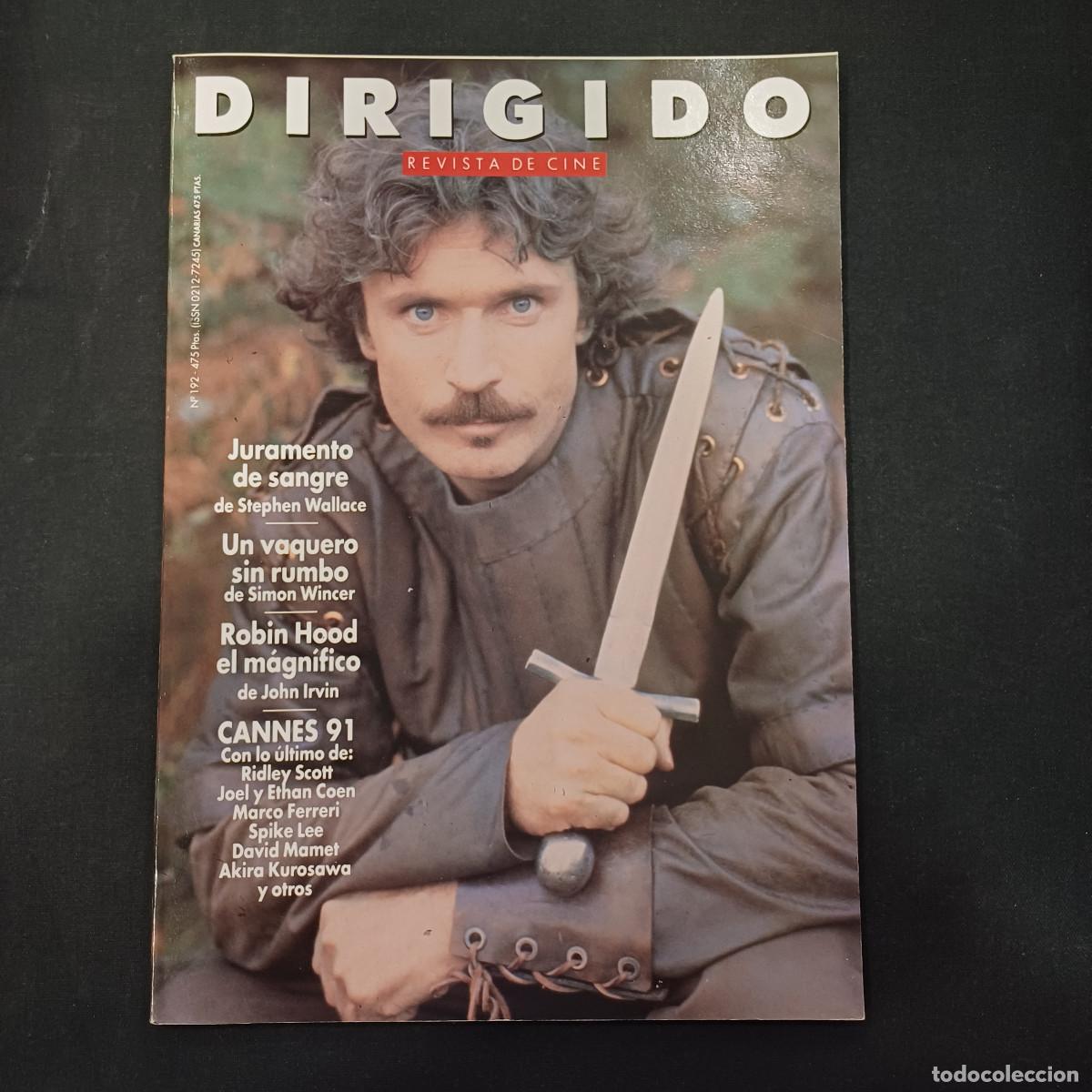 Cine: REVISTA DE CINE/DIRIGIDO POR/N&ordm; 192 ROBIN HOOD EL MAGNIFICO.