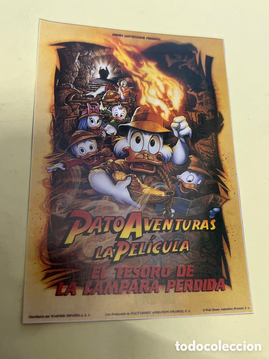 Cine: T1/F2/83. FOLLETO DE CINE - PATO AVENTURAS LA PEL&Iacute;CULA