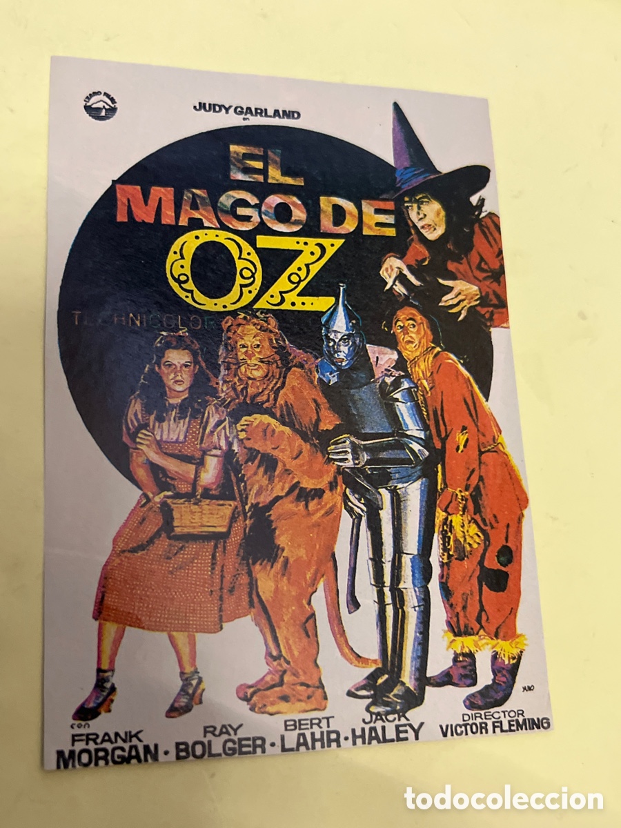 Cine: T1/F2/91. FOLLETO DE CINE - EL MAGO DE OZ