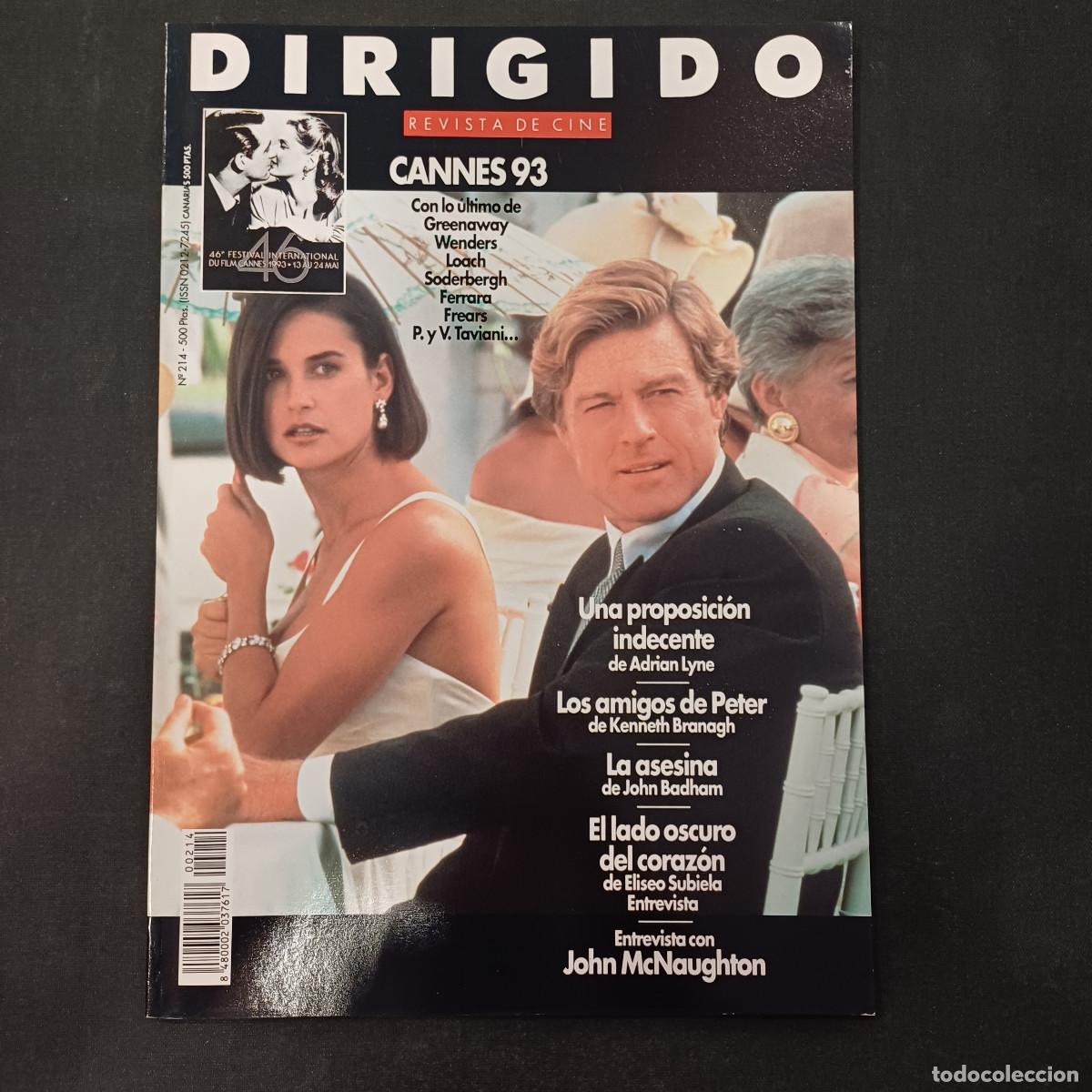 Cine: REVISTA DE CINE/DIRIGIDO POR/N&ordm; 214 CANNES 93.