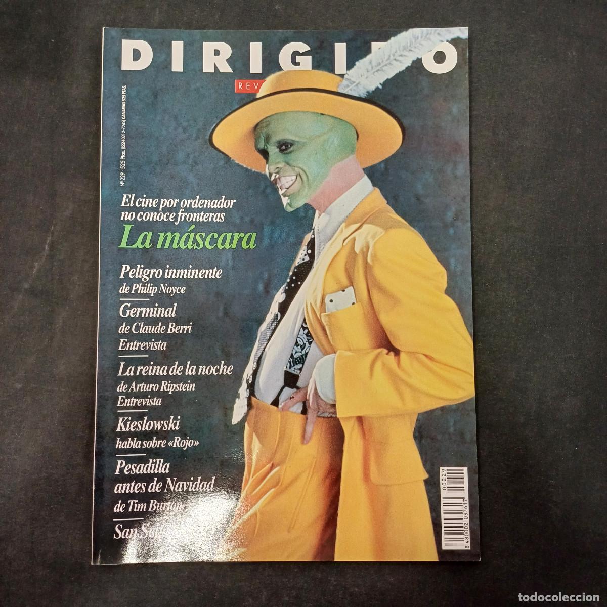 Cine: REVISTA DE CINE/DIRIGIDO POR/N&ordm; 229 LA MASCARA/SAN SEBASTIAN 94.