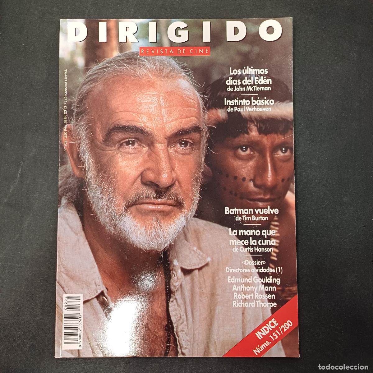 Cine: REVISTA DE CINE/DIRIGIDO POR/N&ordm; 204 INDICE 151/200.