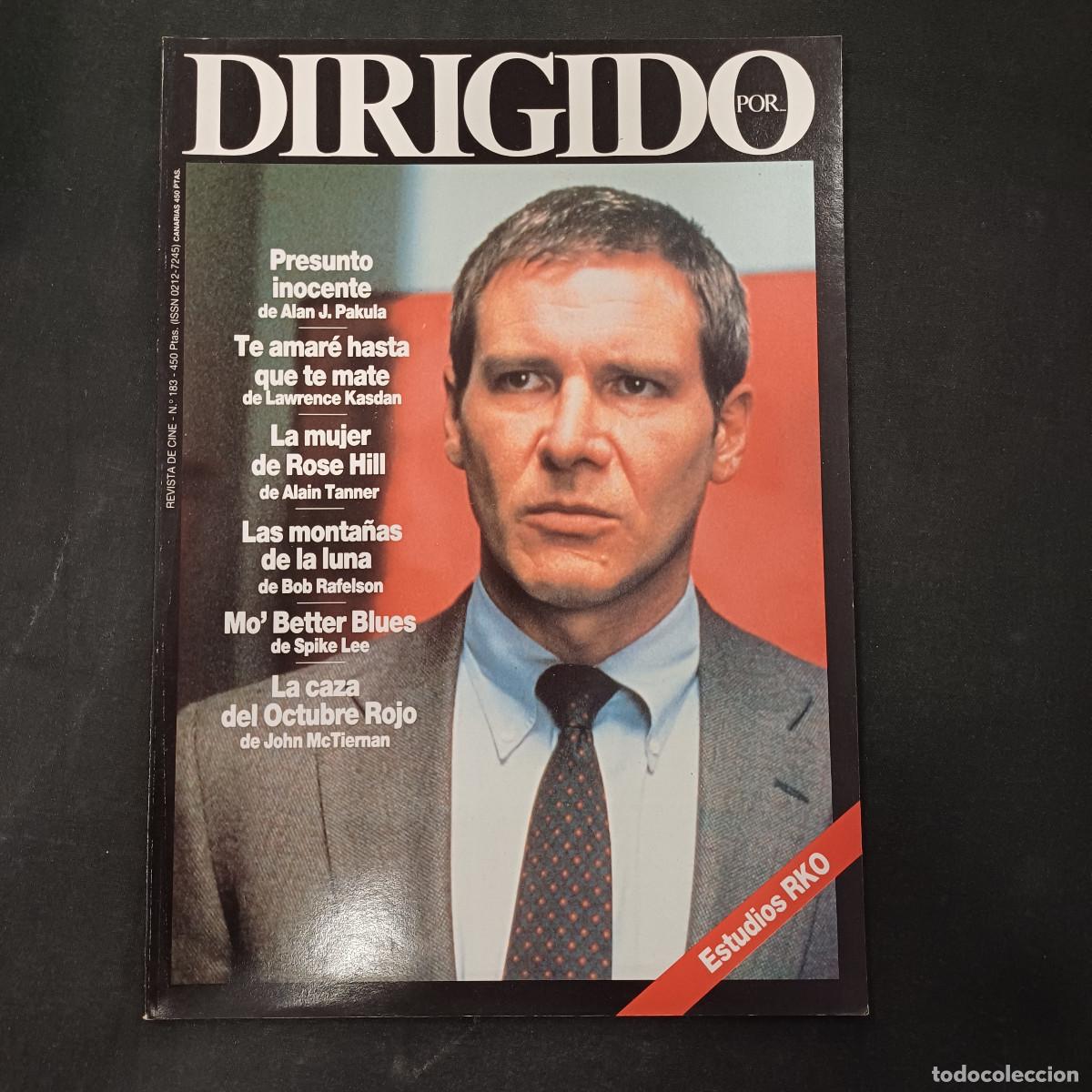 Cine: REVISTA DE CINE/DIRIGIDO POR/N&ordm; 183 ESTUDIO RKO.