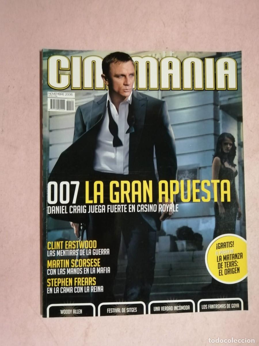 Cine: CINEMANIA (NUMERO 134) 007, LA GRAN APUESTA, DANIEL CRAIG - CLINT EASTWOOD - MARTIN SCORSESE - ...