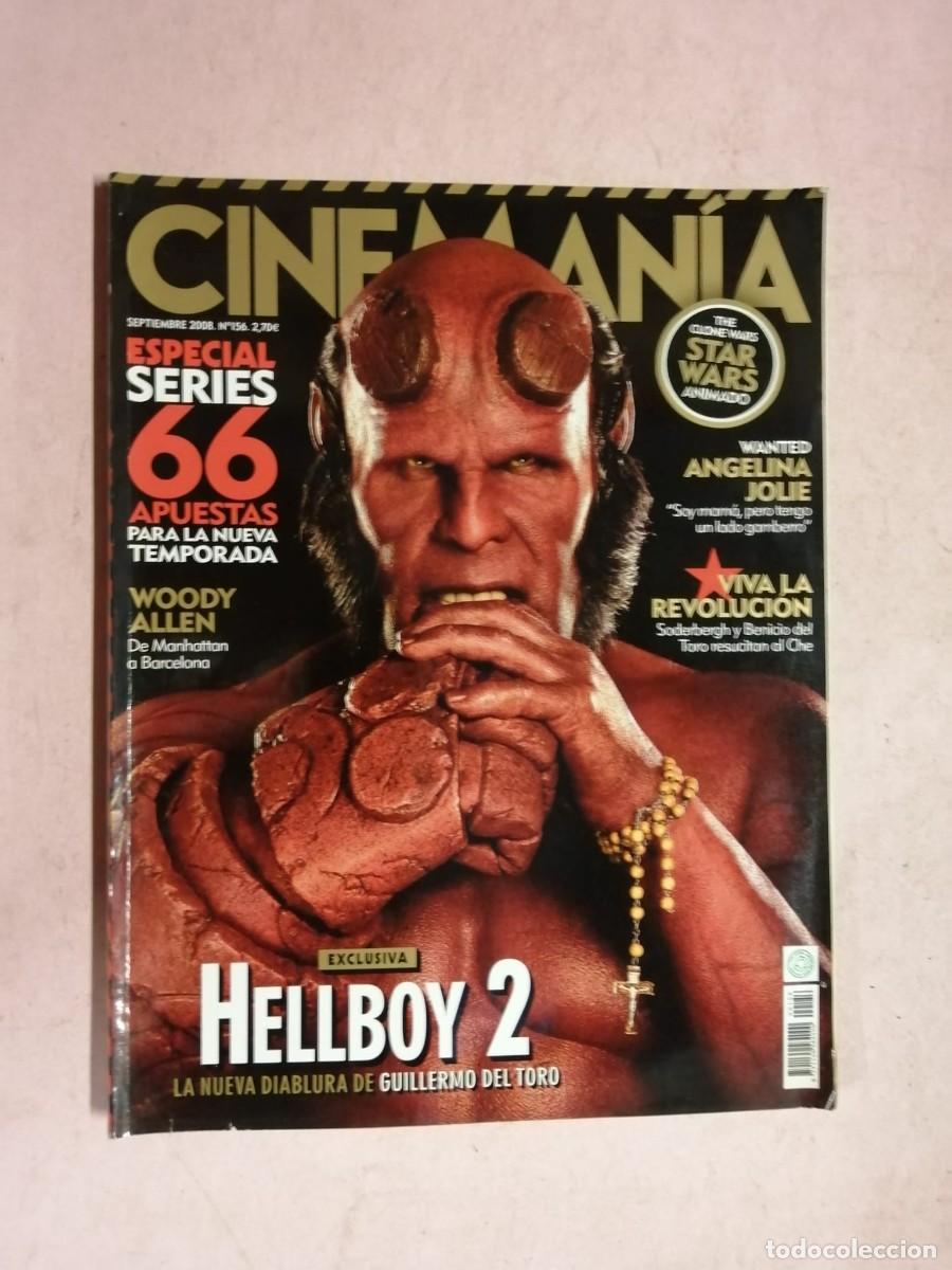 Cine: CINEMANIA (NUMERO 156) HELLBOY 2 - WOODY ALLEN - ANGELINA JOLIE - BENICIO DEL TORO - STEVE SODERBERG