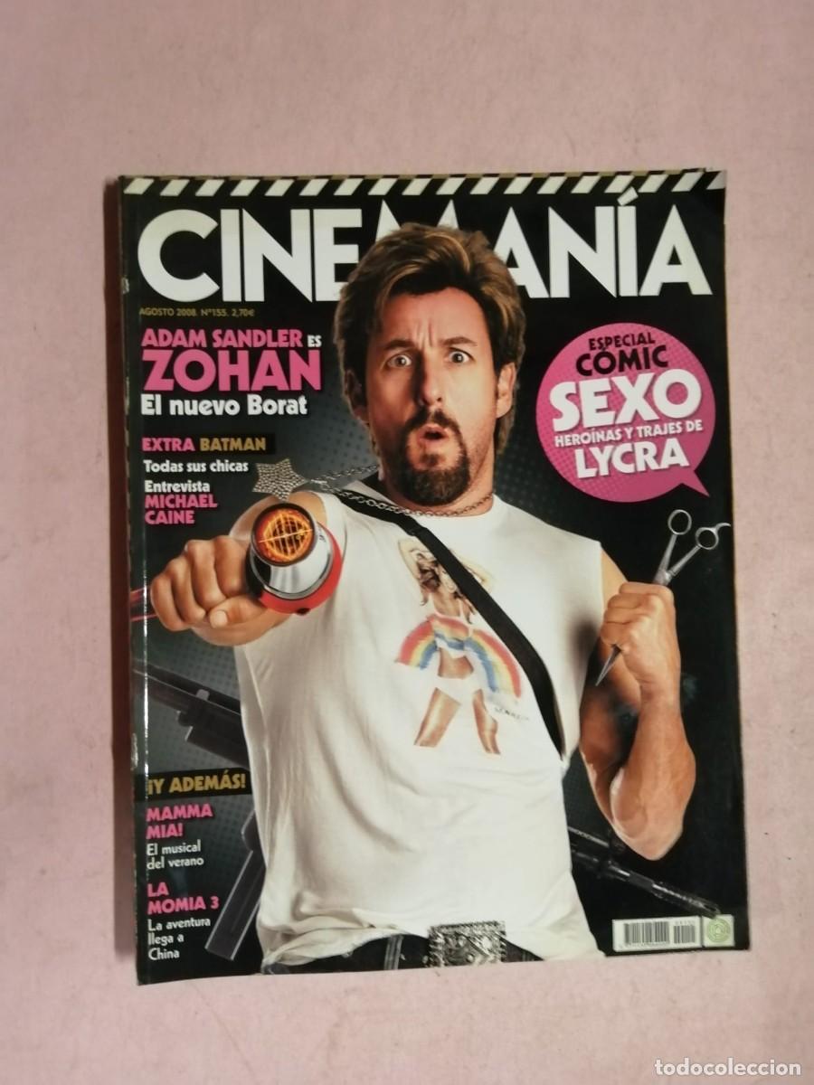 Cine: CINEMANIA (NUMERO 155) ADAM SANDLER EN ZOHAN - MICHAEL CAINE - BORAT - MAMMA MIA -...