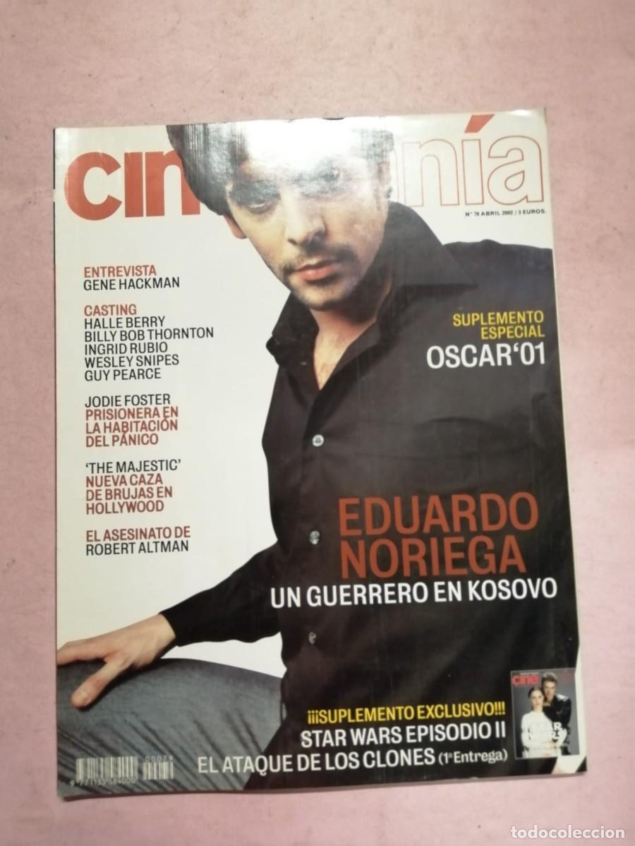 Cine: CINEMANIA (NUMERO 79) EDUARDO NORIEGA - GENE HACKMAN - HALLE BERRY - JODIE FOSTER - WESLEY SNIPES -.