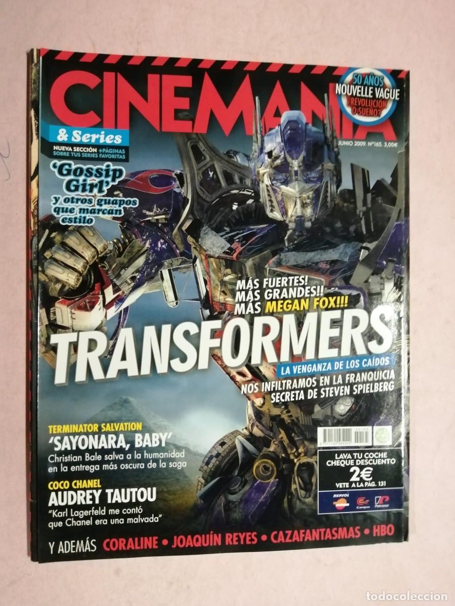 Cine: CINEMANIA (NUMERO 165) TRANSFORMERS - TERMINATOR SALVATION - AUDREY TAUTOU -...