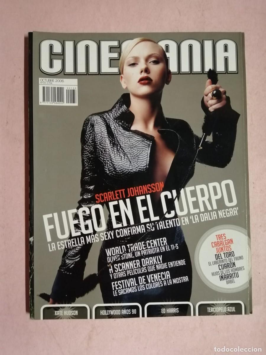 Cine: CINEMANIA (NUMERO 133) SCARLETT JOHANSSON - TERCIOPELO AZUL - WORLD TRADE CENTER - ED HARRIS -...