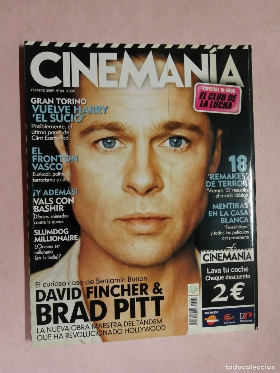 Cine: CINEMANIA (NUMERO 161) BRAD PITT - GRAN TORINO - SLUMDOG MILLIONAIRE - 18 REMAKES DE TERROR -...