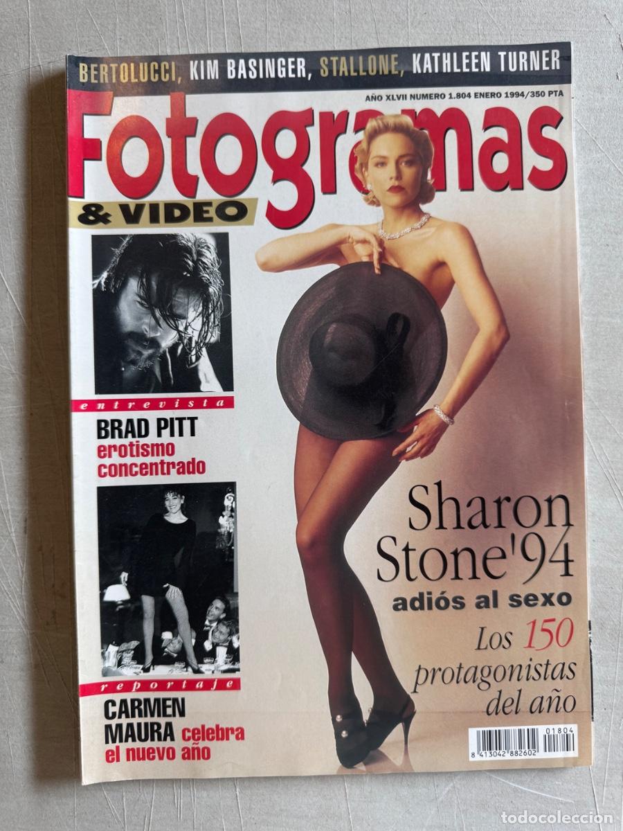 Cine: Revista Fotogramas, Sharon Stone, Brad Pitt, A&ntilde;o 1994