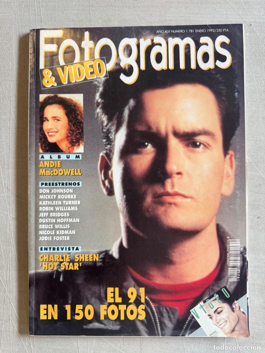 Cine: Revista Fotogramas, Don Johnson, Mickey Rourke, A&ntilde;o 1992