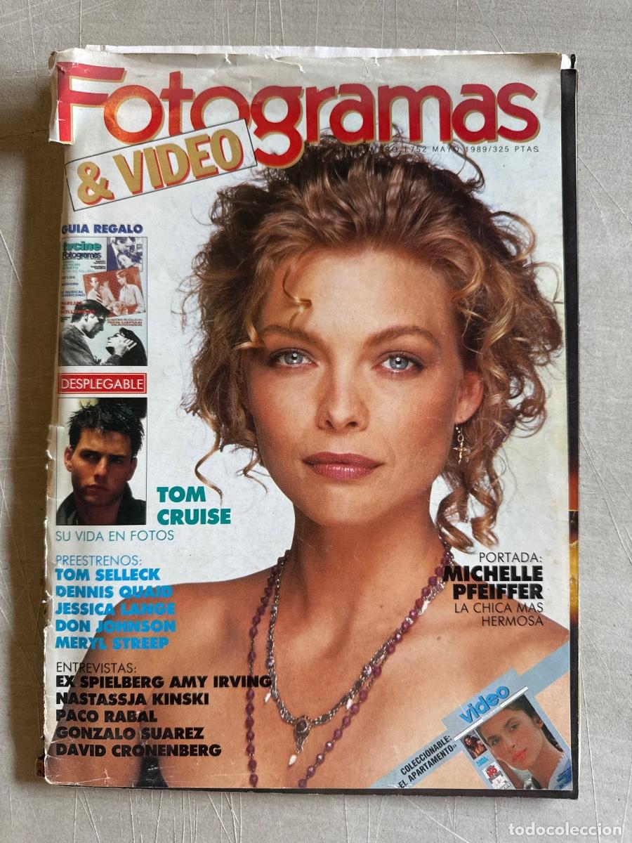 Cine: Revista Fotogramas, Michelle Pfeiffer, Tom Cruise, A&ntilde;o 1989