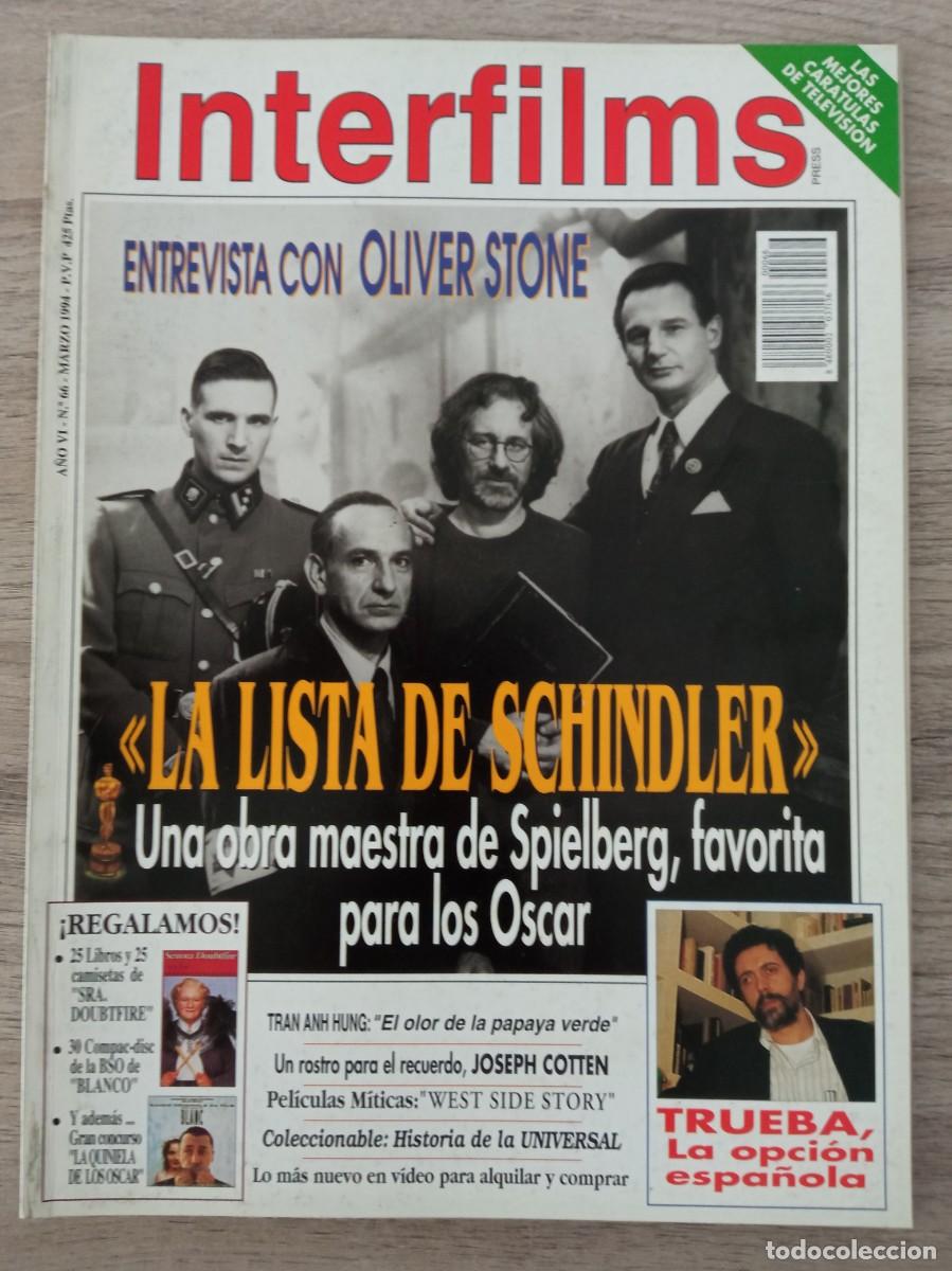Cine: INTERFILMS N&ordm; 66, MARZO 1994