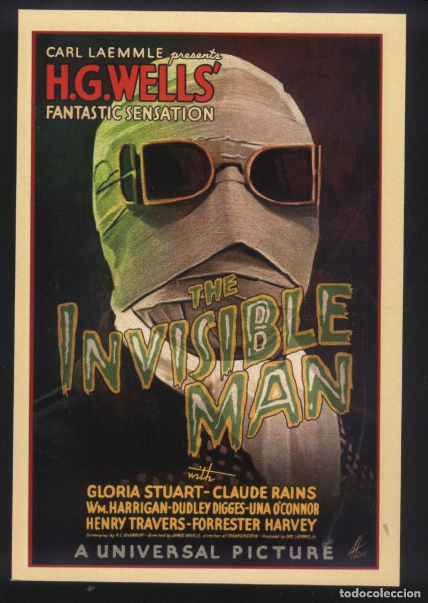 Cine: Q-11924- The invisible man (El hombre invisible) Claude Rains - Gloria Stuart - William Harrigan