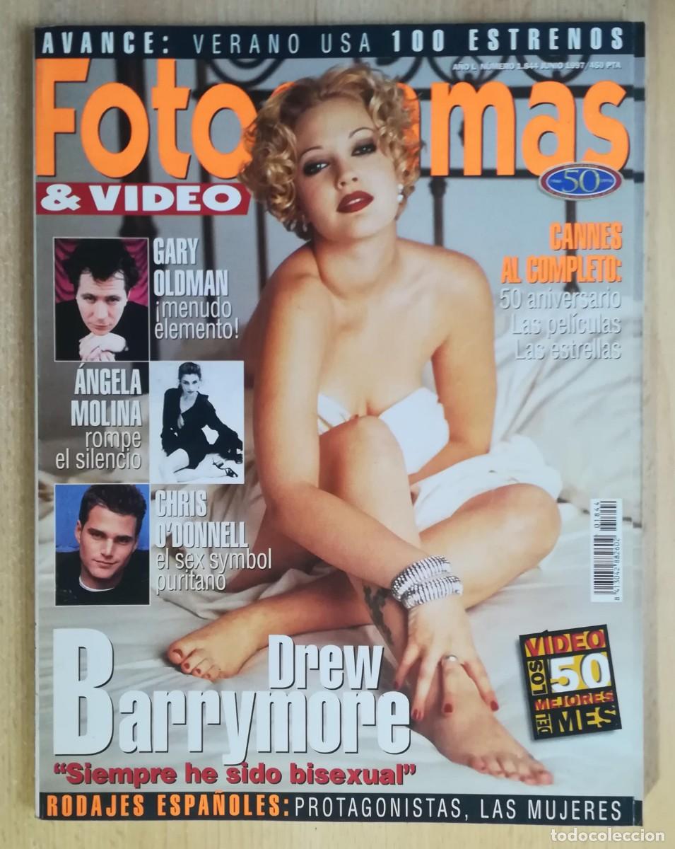 Cine: Fotogramas 1844 Junio 1997 Drew Barrymore. Gary Oldman. &Aacute;ngela Molina. Batman y Robin. Cannes...