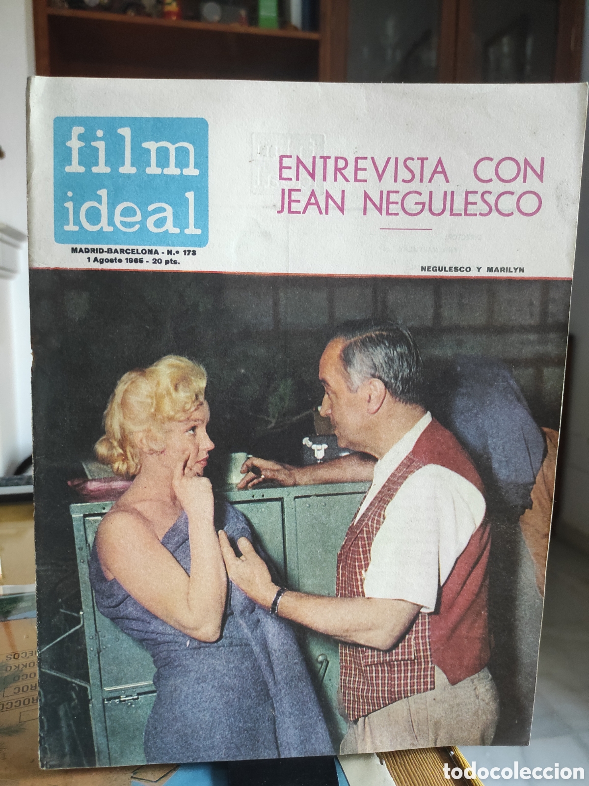 Cine: REVISTA FILM IDEAL - MARILYN MONROE - 1965. JEAN NEGULESCO ANN MARGRET
