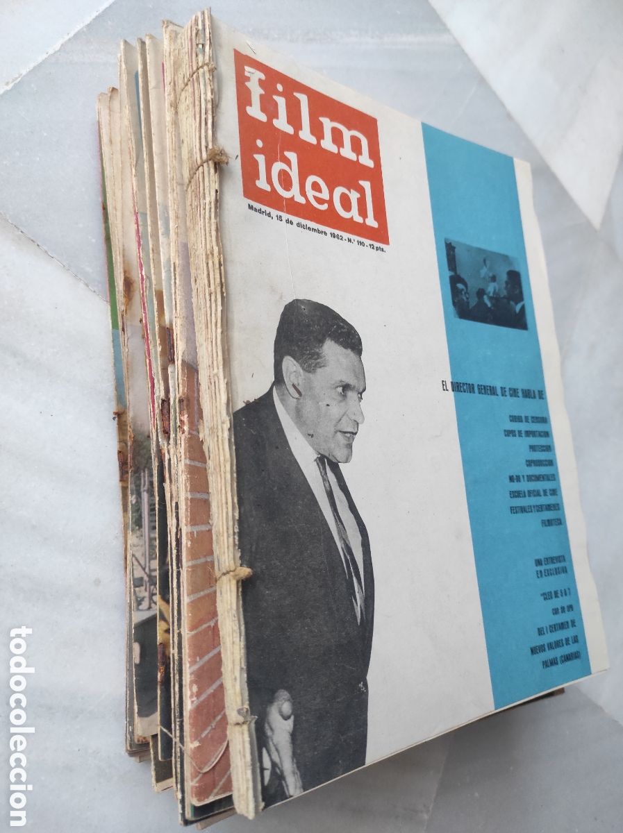 Cine: Lote de 41 Revistas Film Ideal. 110-121/125,150,156-158/161-187