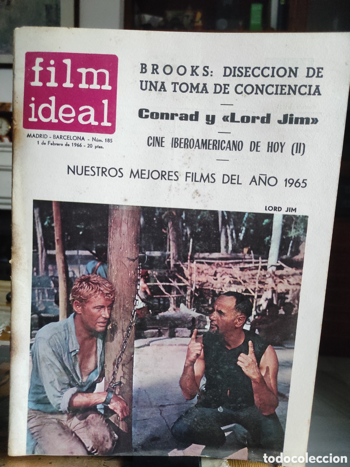 Cine: Film Ideal, n&uacute;mero 185. Lord Jim (PEDIDO MINIMO 10&euro;)