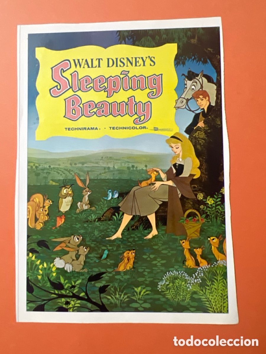 Cine: W201. CARTEL MAN&Iacute;A - GRANDES CL&Aacute;SICOS DISNEY- LA BELLA DURMIENTE